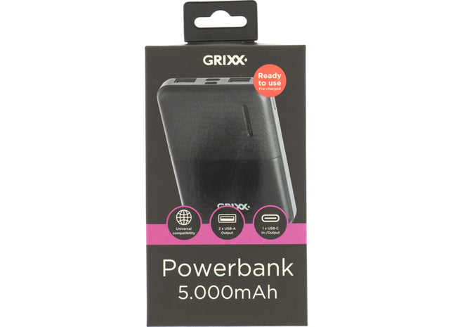 Grixx Powerbank 5000m