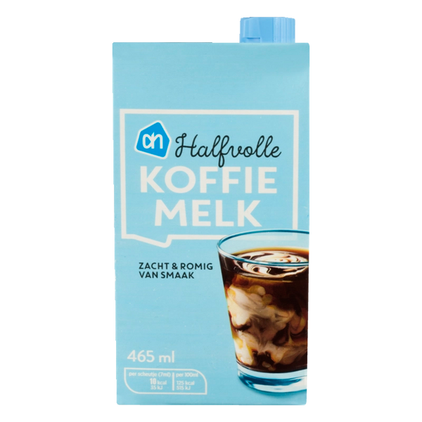 Halfvolle koffiemelk