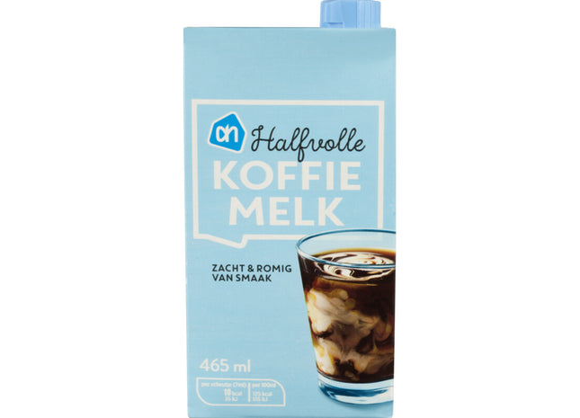Halfvolle koffiemelk