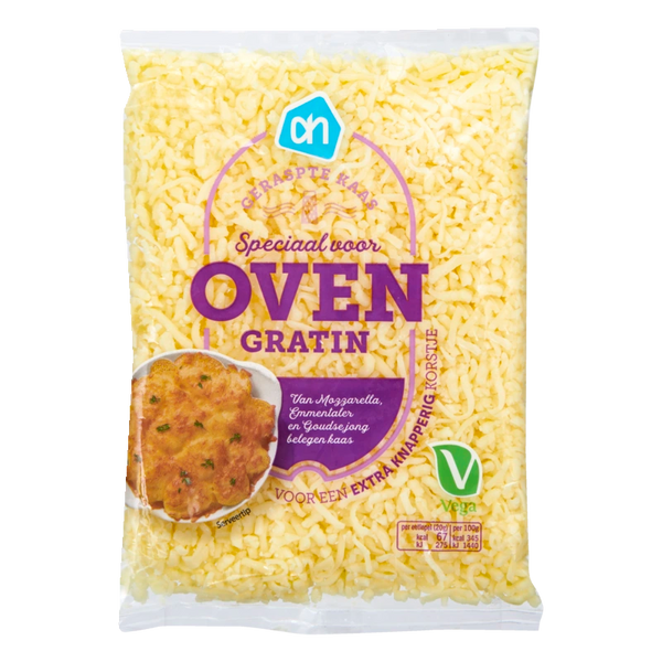 Ofenauflauf geriebener Käse
