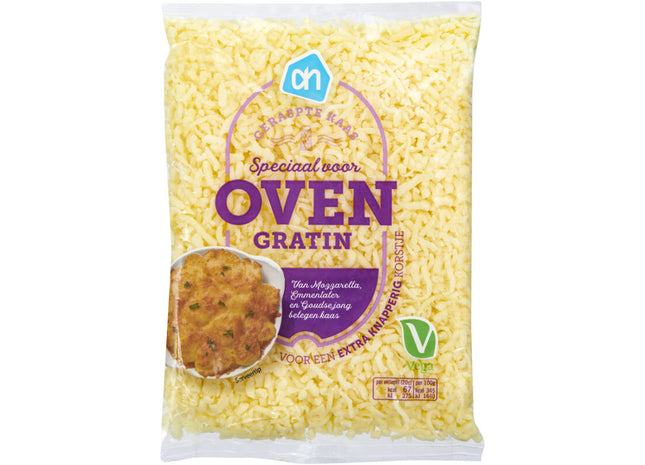 Ovengratin geraspte kaas
