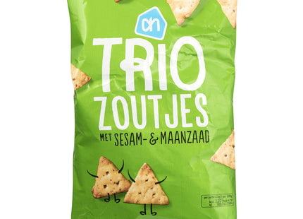 Trio pretzels sesame &amp; poppy seeds