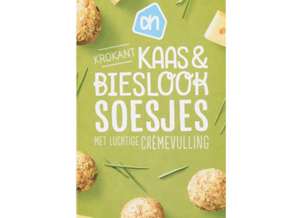 Käse-Schnittlauch-Profiteroles mit Sahne