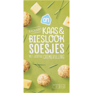 Käse-Schnittlauch-Profiteroles mit Sahne