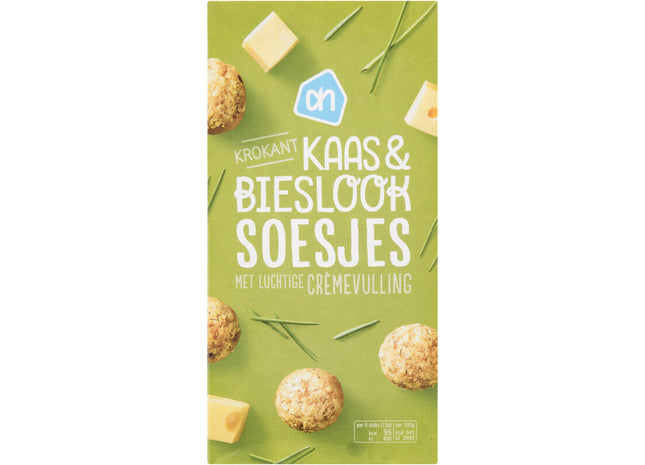 Käse-Schnittlauch-Profiteroles mit Sahne