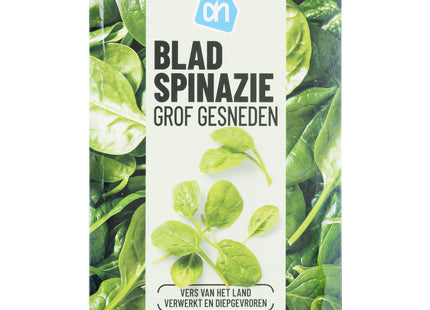 Bladspinazie grof gesneden