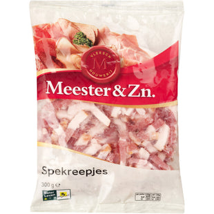 Meester & Zn. Gerookte spekreepjes