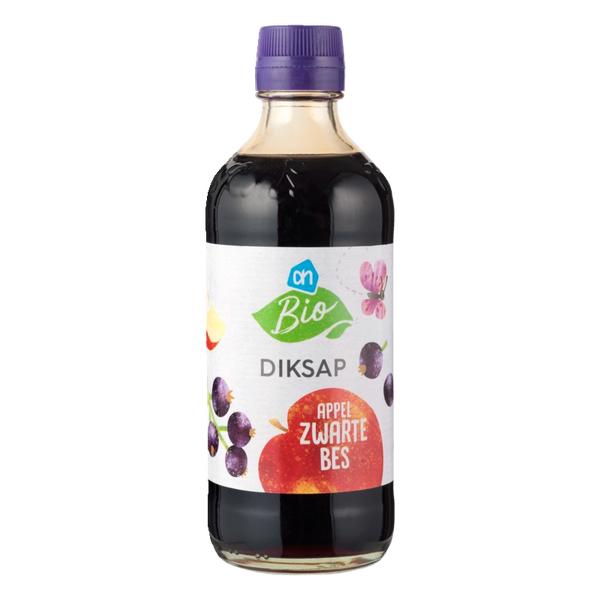 Biologischer Apfeldicksaft schwarze Johannisbeere