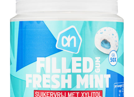 Filled fresh mint gum suikervrij