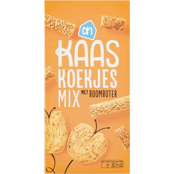 Kaaskoekjes mix met roomboter