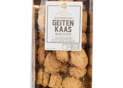 Excellent Roomboter geitenkaas biscuits