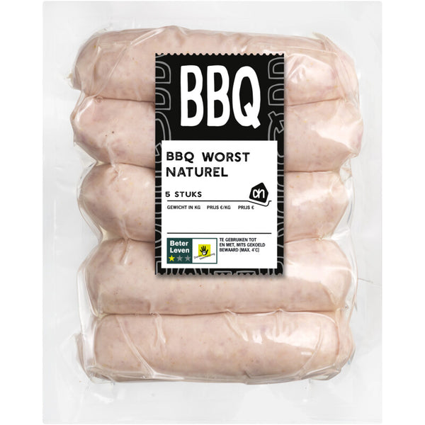 BBQ sausage natural
