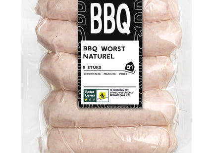 BBQ sausage natural