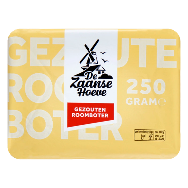 The Zaanse Farmhouse Salted Cream Butter
