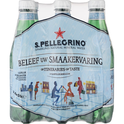 Wasserflaschen (mit Kohlensäure)