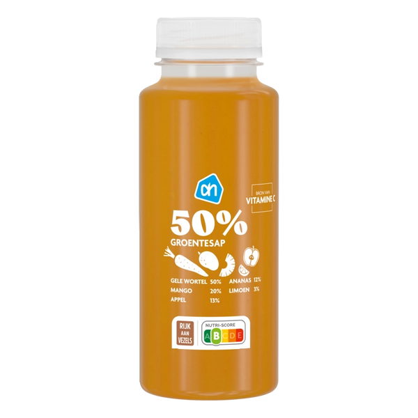 50% vegetable juice yellow carrot mango pineapple