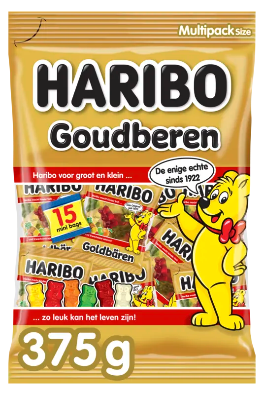 Haribo Goudberen multipack