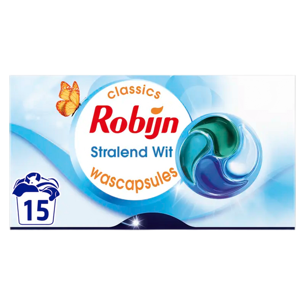 Robijn 3-in-1 Wascapsules stralend wit