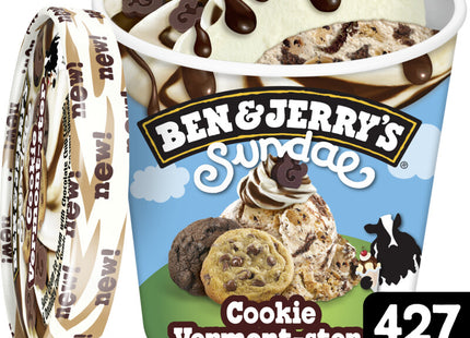 Ben & Jerry's Cookie vermont-ster sundae