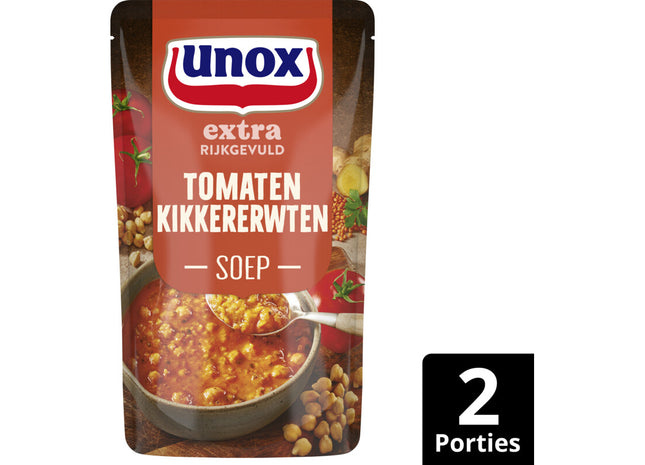 Unox Kikkererwten tomatensoep