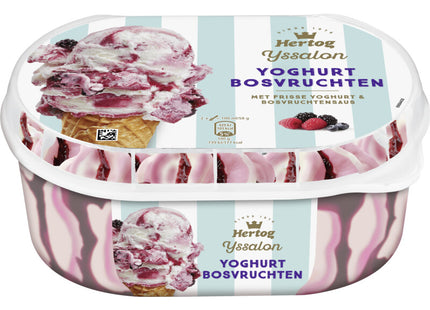 Hertog Ijs yoghurt bosvruchten