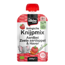 De Kleine Keuken Knijpmix aardbei zoete aardappel 6m+