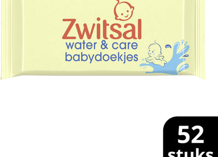 Zwitsal Water & care babydoekjes