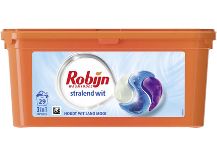 Robijn Stralend wit 3-in-1 wascapsules