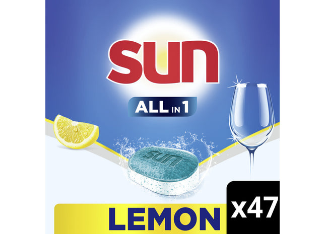 Sun All-in-one citroen vaatwastabletten