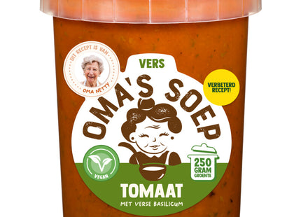 Oma's Tomaat met verse basilicum  Dutchshopper