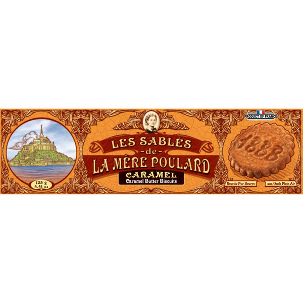 La Mère Poulard Caramel Butter Cookies