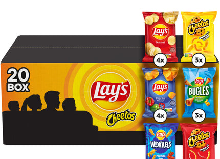 Lay's Moviebox chips 20 uitdeelzakjes