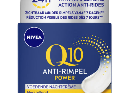 Nivea Q10 anti-rimpel power nachtcrème