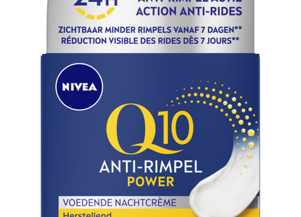 NIVEA Q10 power anti-rimpel nachtcrème