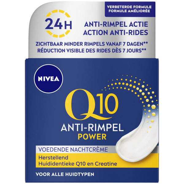 NIVEA Q10 Kraft Anti-Falten Nachtcreme