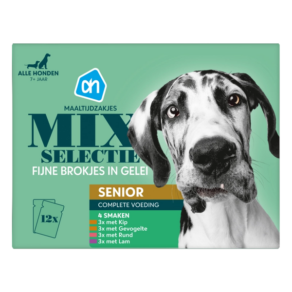 Schachtel Mahlzeitbeutel Senior Gelee
