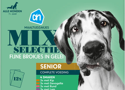 Doos maaltijdzak senior gelei