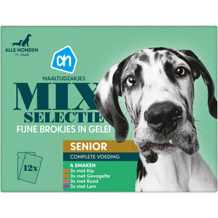 Doos maaltijdzak senior gelei