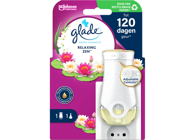 Glade Electric scented oil houder relaxing zen