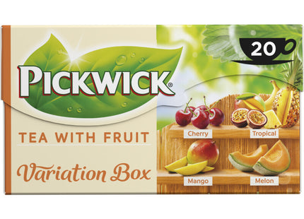 Pickwick Tea with fruit variation box orange