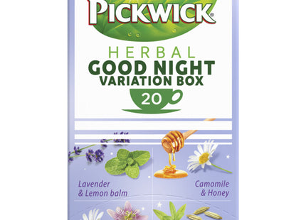 Pickwick Herbal good night variation box