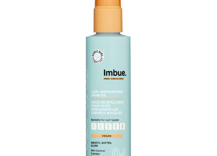 Imbue. Curl worshipping shine oil