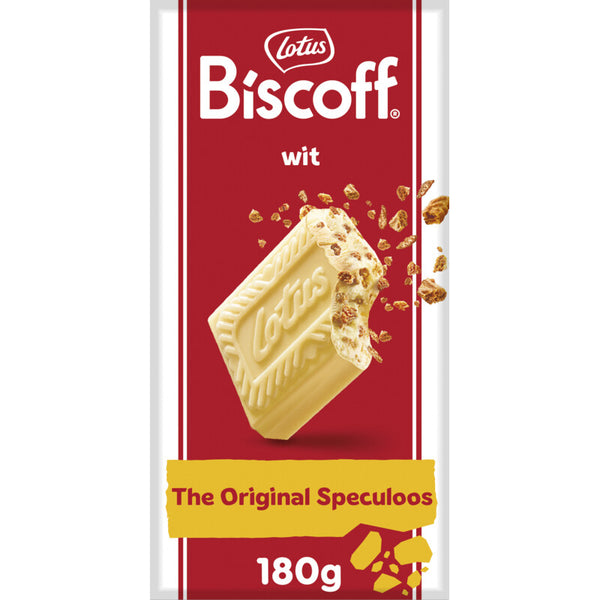 Lotus Biscoff Speculoos witte chocolade stukjes