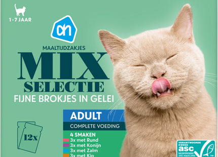 Maaltijdzakjes selectie in gelei 12-pack