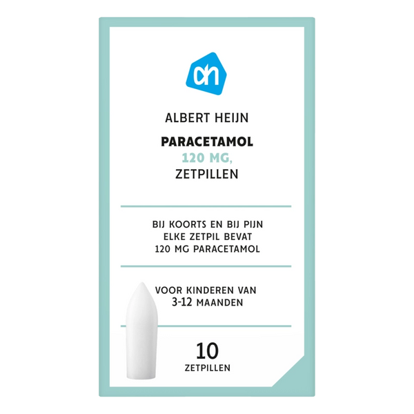 Paracetamol zetpillen kind 120 mg