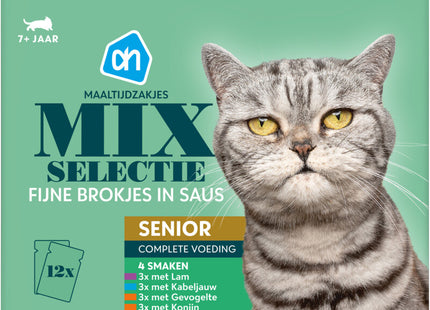 Maaltijdzakjes selectie senior in saus