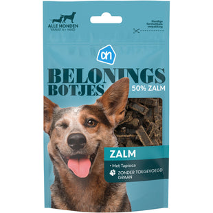 Natuurlijke beloningsbotjes zalm