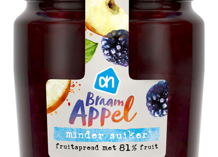 Fruit spread blackberry apple