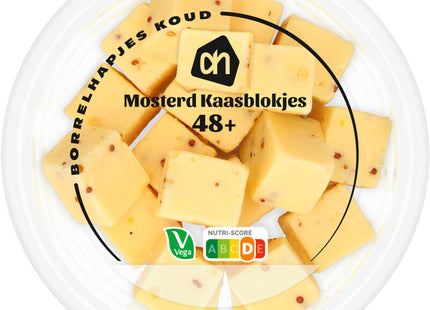 Mustard cheese cubes 48+