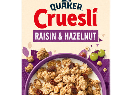 Quaker Cruesli raisin &amp; hazelnut
